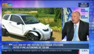 C-Zen, un véhicule utilitaire électrique fabriqué par Courb: Hervé Arnaud -  02/10