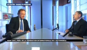 Jean Todt, invité de Guillaume Durand avec LCI