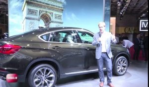 BMW X6 II : Live Mondial Paris 2014