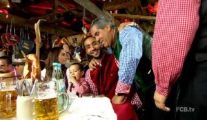 Bayern - Les joueurs fêtent l'Oktoberfest