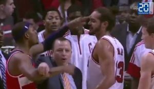 NBA: Joakim Noah lance une bagarre lors d'un match de pré-saison