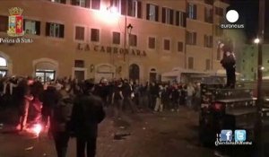 Les supporters de Feyenoord sèment le chaos à Rome