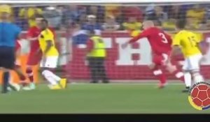 Inspiration géniale de James Rodriguez Canadá vs Colombia 0-1 Amistoso Internacional 2014