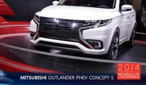 Le Mitsubishi Outlander PHEV Concept-S en direct du Mondial de l'Auto 2014