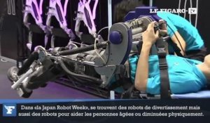 Japan Robot Week : des robots au secours des personnes diminuées