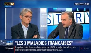 BFM Story: Emmanuel Macron s'attaque aux "trois maladies de la France" - 15/10