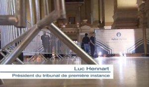Dutroux: Ambiance tendue autour du Palais de Justice de Bruxelles