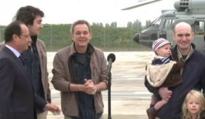 Les 4 ex-otages en Syrie sont rentrés en France