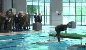 Le roi Philippe en visite à l'Ecole royale militaire