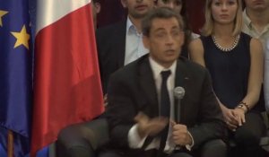 Nicolas Sarkozy : "Il faut se focaliser sur la croissance et la création de richesses"