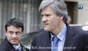 La virée montagnarde de Manuel Valls et Stéphane Le Foll