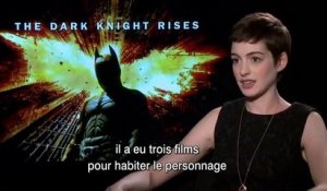 The Dark Knight Rises: Interview Anne Hathaway VO st fr