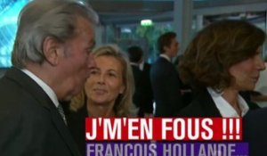 Alain Delon : "François Hollande, j'm'en fous !" - ZAPPING ACTU DU 24/10/2014