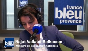 Rythmes scolaires : Najat Vallaud-Belkacem répond aux auditeurs de France Bleu Provence