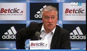 Conférence de presse après OM 0-1 TFC