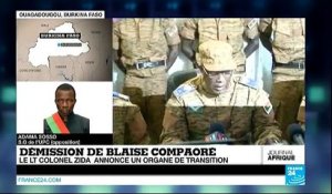 LE JOURNAL DE L'AFRIQUE - Transition floue au Burkina Faso