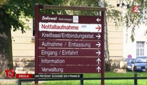 La France accueille un malade d'Ebola