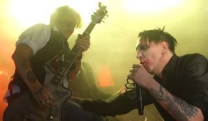 Johnny Depp, Marilyn Manson et Die Antwoord sur la même scène