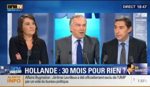 BFM Story: Mi-mandat de François Hollande: "Il est lucide et incroyablement confiant", Laurent Neumann - 04/11