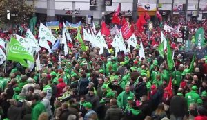 Belgique : violentes manifestations contre l'austerité