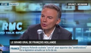 Brunet & Neumann : "François Hollande a succombé à la pression médiatique " - 07/11