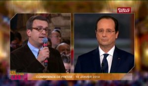 François Hollande et V. Trierweiler
