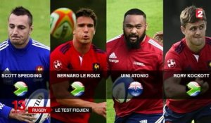 Test-match pour le XV de France face aux Fidji