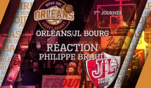 Réaction de Philippe Braud - J07 - Orléans reçoit Bourg-en-Bresse