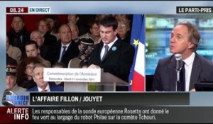 Le parti pris d'Hervé Gattegno: Affaire Fillon-Jouyet: "Manuel Valls ne veut pas défendre l'Elysée, on le comprend !" - 12/11