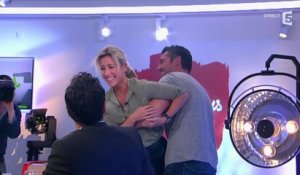 Anne-Sophie rejoue Dirty Dancing avec Arnaud Ducret - C à vous - 11/11/2014