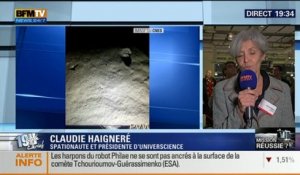 Atterrissage de Philae sur la comète Tchouri: Les commentaires de Claudie Haigneré (3/4) - 12/11