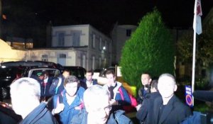 Coupe Davis : l'équipe de France arrive à Lille