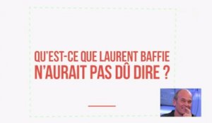 Laurent Baffie vu par ses comédiens - C à vous - 17/11/2014