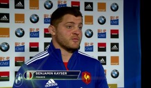 XV de France - Kayser : "On peut vraiment devenir des potes"