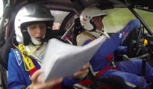 A bord de la Peugeot 307 WRC de Paul Chieusse