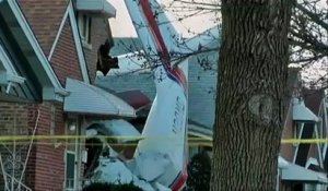 Un avion s'écrase sur une maison de Chicago