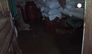 Pluies diluviennes et inondations en Albanie, 3 morts