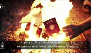 Vidéo : des djihadistes français brûleraient leurs passeports