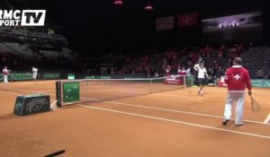 Tennis / Federer applaudi à l’entraînement - 21/11