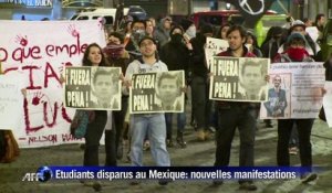 Mexique: heurts après un défilé pour les étudiants disparus
