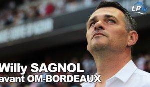 Sagnol avant OM-Bordeaux