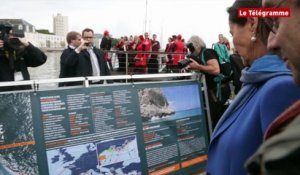 Lorient. Ségolène Royal, la mer, la pollution, les pêcheurs