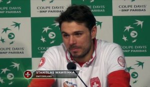 Coupe Davis - Wawrinka : ''Grosse ambiance'