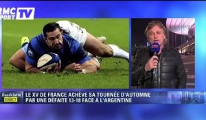 Rugby / Charvet : "Les Argentins nous ont surclassés" 22/11
