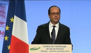 François Hollande estime avoir tenus tous ses engagements pour Florange