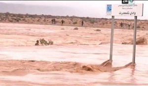 Images impressionnantes des inondations au Maroc