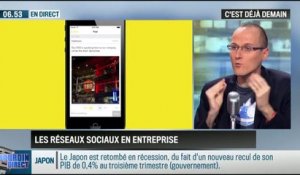 La chronique d'Anthony Morel : Les réseaux sociaux en entreprise - 17/11