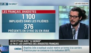 Les Décodeurs du Monde : Marine Le Pen grossit les chiffres du djihadisme français – 20/11