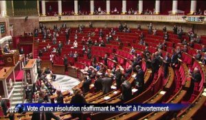 IVG : l'Assemblée nationale réaffirme symboliquement