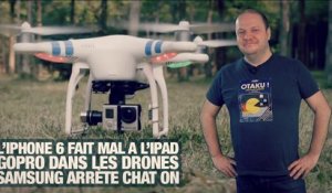 #freshnews 762 iPhone vs iPad. GoPro et les drones. Samsung ChatON